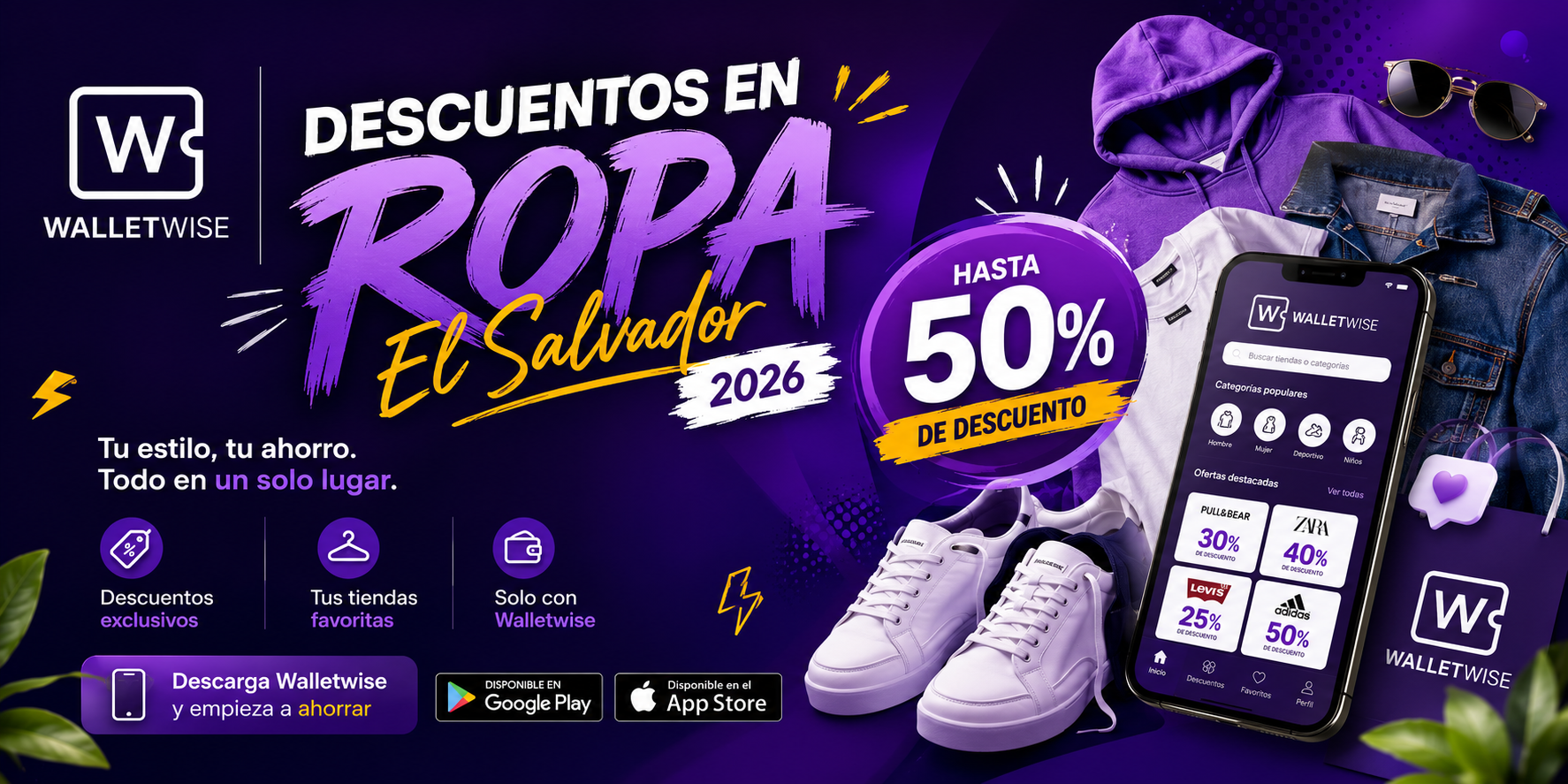 Descuentos en ropa Día del Padre El Salvador 2026